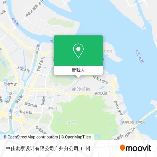 中佳勘察设计有限公司广州分公司地图