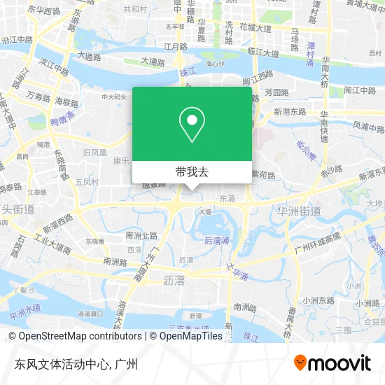 东风文体活动中心地图