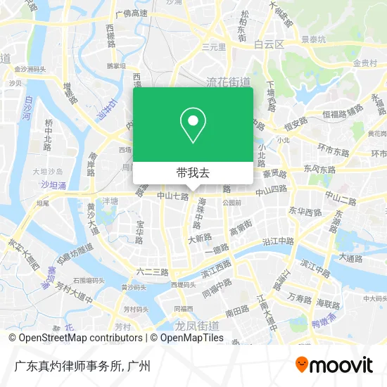 广东真灼律师事务所地图