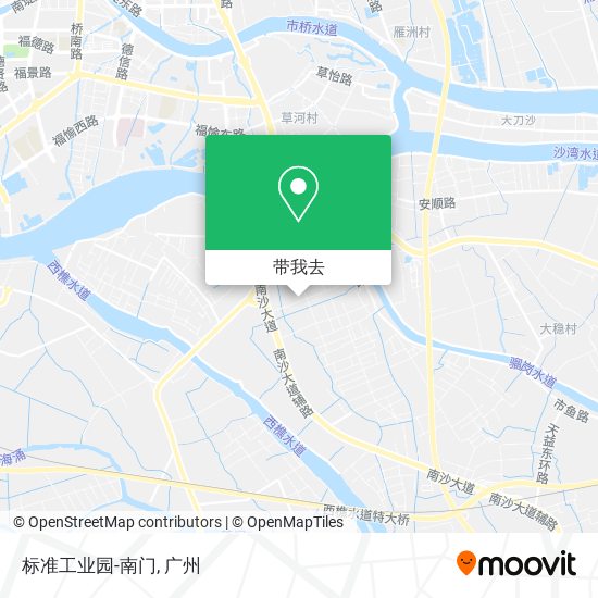 标准工业园-南门地图