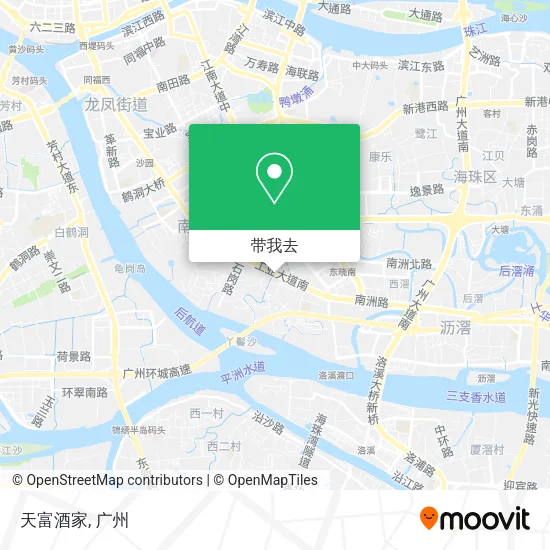 天富酒家地图