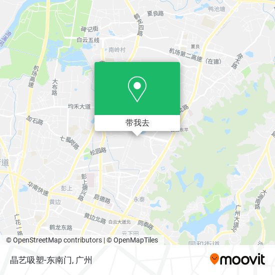 晶艺吸塑-东南门地图