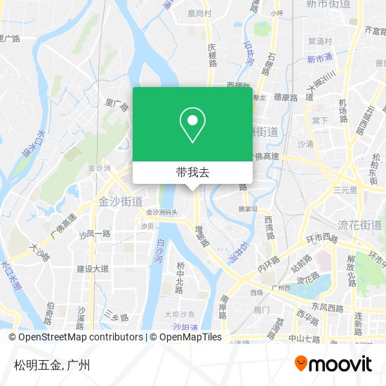 松明五金地图