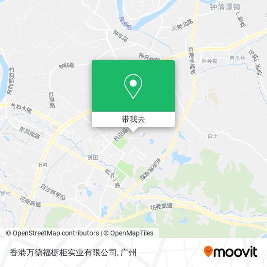 香港万德福橱柜实业有限公司地图