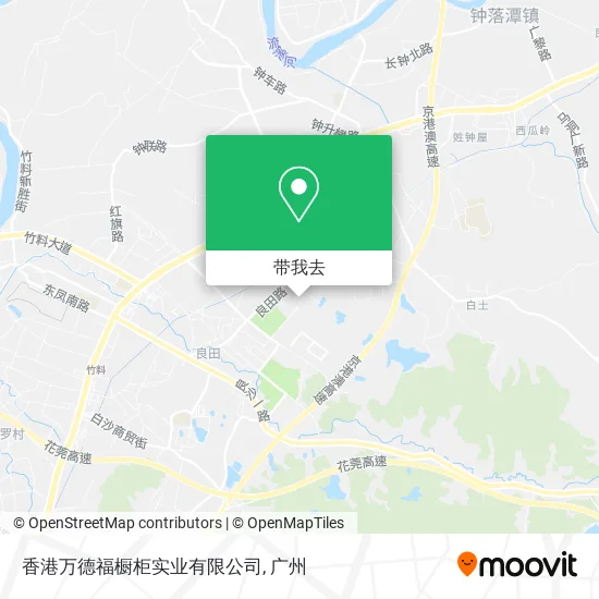 香港万德福橱柜实业有限公司地图