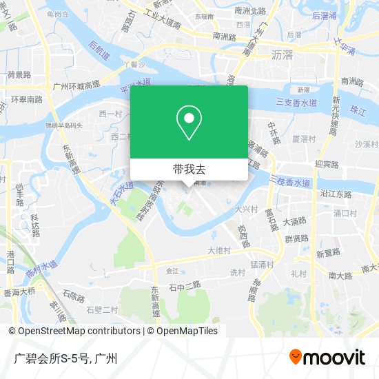 广碧会所S-5号地图