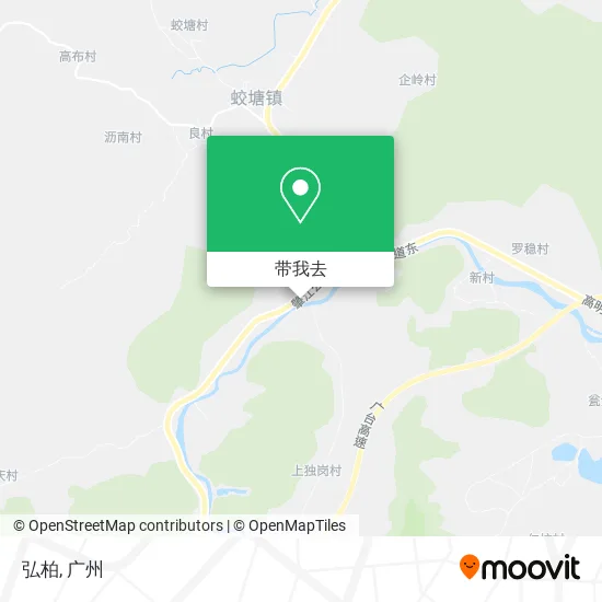 弘柏地图