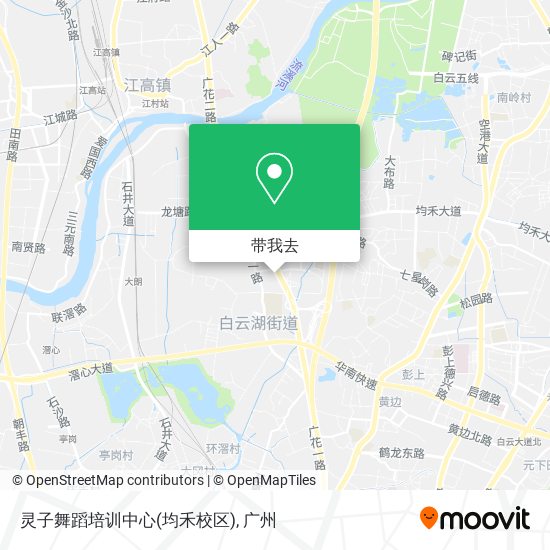 灵子舞蹈培训中心(均禾校区)地图