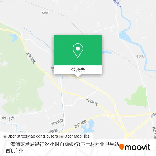 上海浦东发展银行24小时自助银行(下元村西亚卫生站西)地图