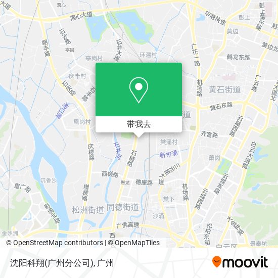 沈阳科翔(广州分公司)地图