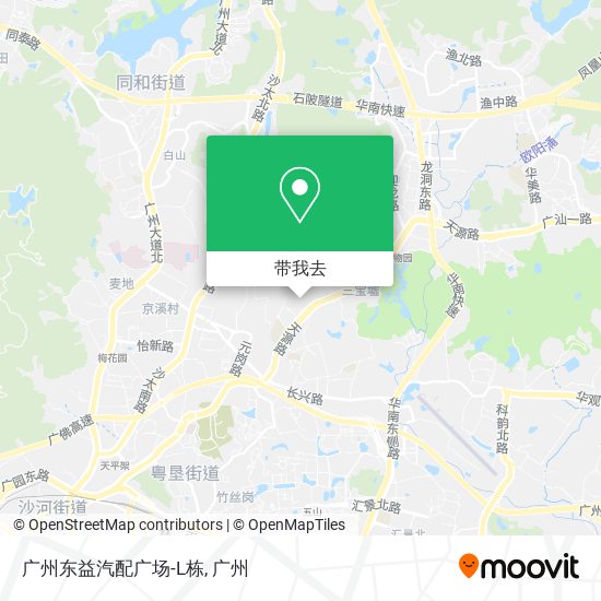 广州东益汽配广场-L栋地图