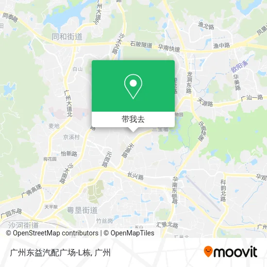 广州东益汽配广场-L栋地图