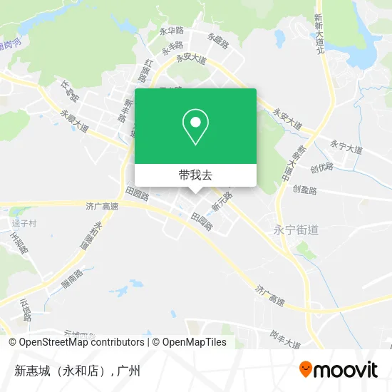 新惠城（永和店）地图