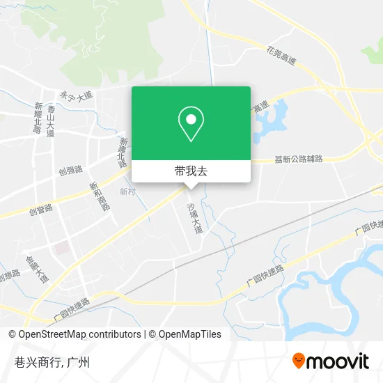 巷兴商行地图