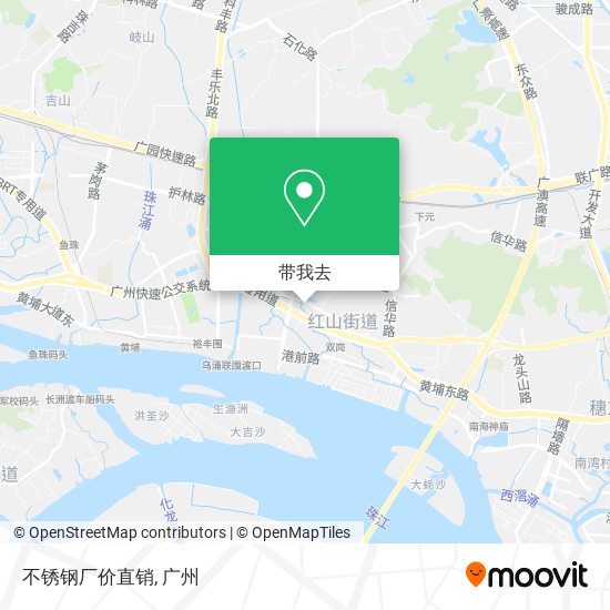 不锈钢厂价直销地图