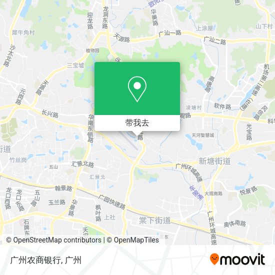 广州农商银行地图