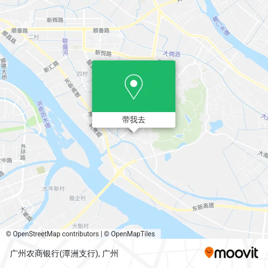 广州农商银行(潭洲支行)地图