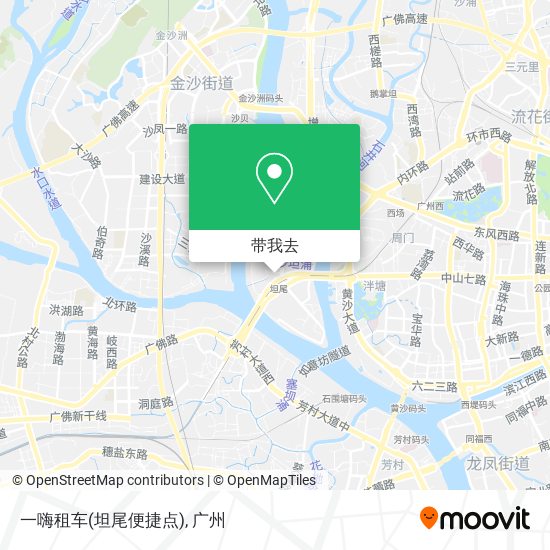 一嗨租车(坦尾便捷点)地图