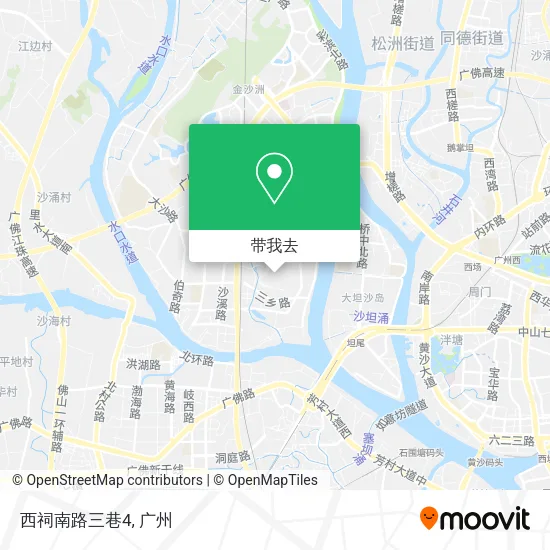 西祠南路三巷4地图
