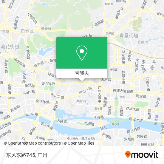 东风东路745地图