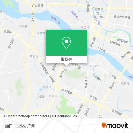 涌口工业区地图