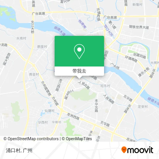 涌口村地图