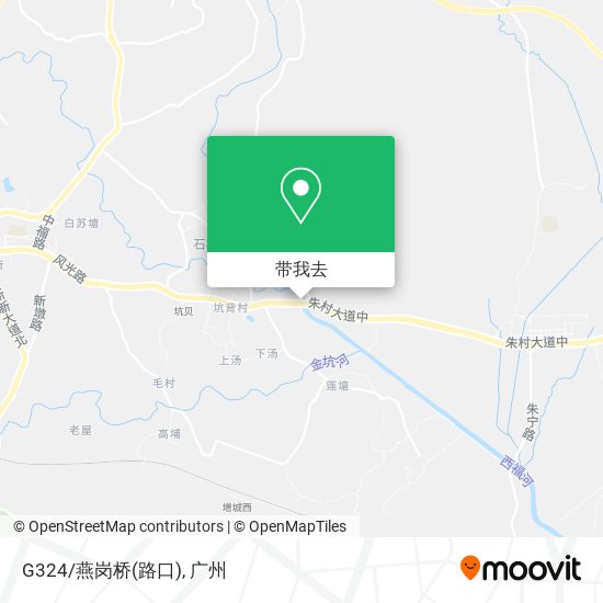 G324/燕岗桥(路口)地图