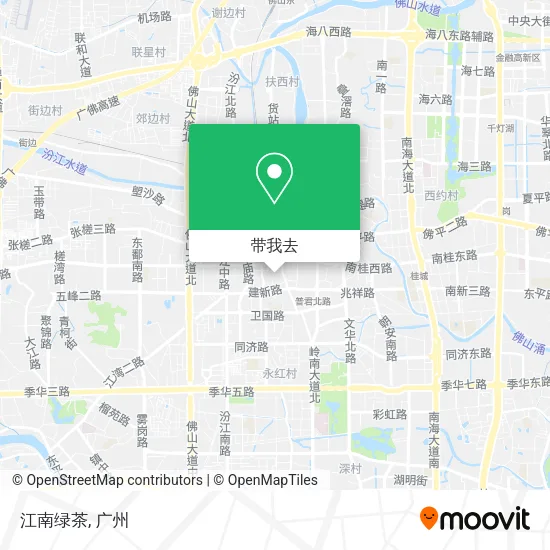 江南绿茶地图
