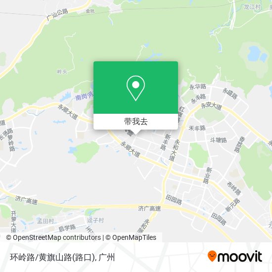 环岭路/黄旗山路(路口)地图