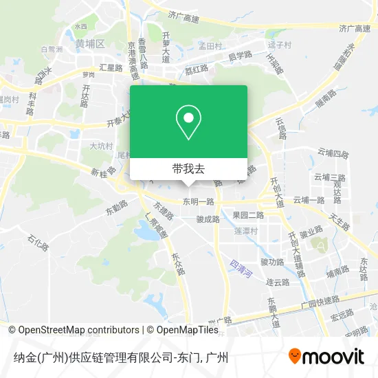 纳金(广州)供应链管理有限公司-东门地图