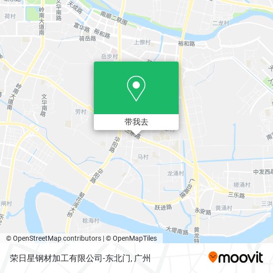 荣日星钢材加工有限公司-东北门地图
