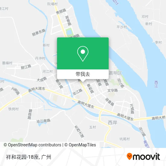 祥和花园-18座地图