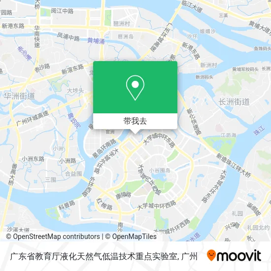 广东省教育厅液化天然气低温技术重点实验室地图