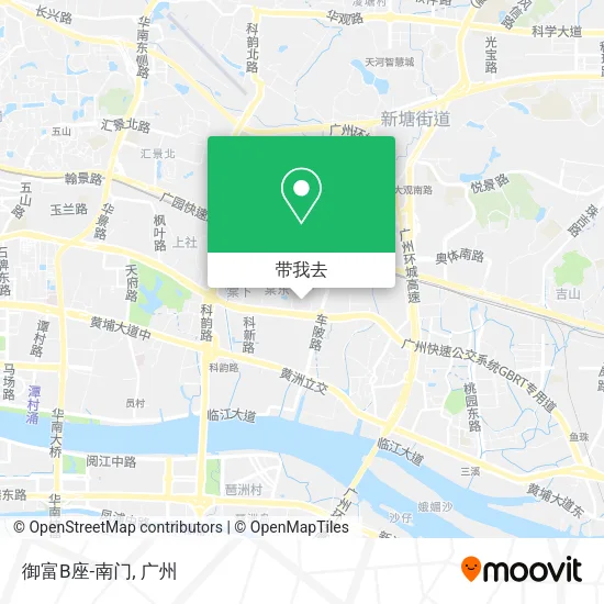 御富B座-南门地图