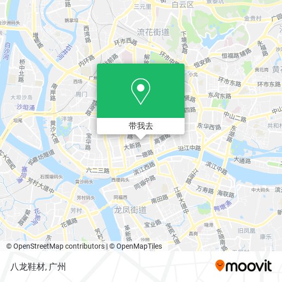 八龙鞋材地图
