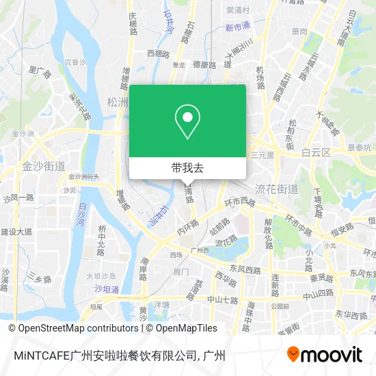 MiNTCAFE广州安啦啦餐饮有限公司地图