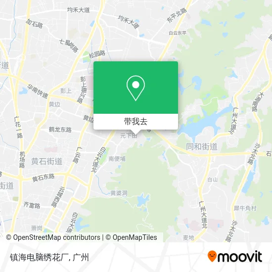 镇海电脑绣花厂地图