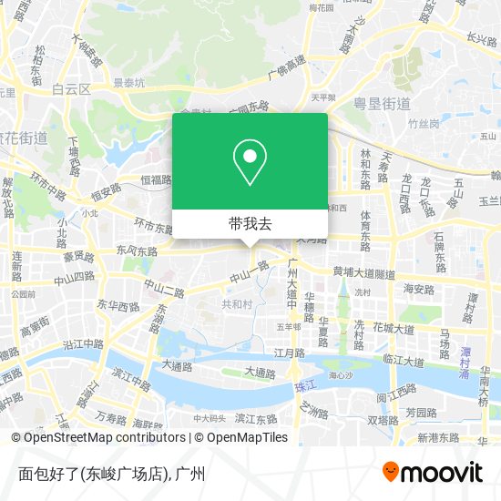 面包好了(东峻广场店)地图