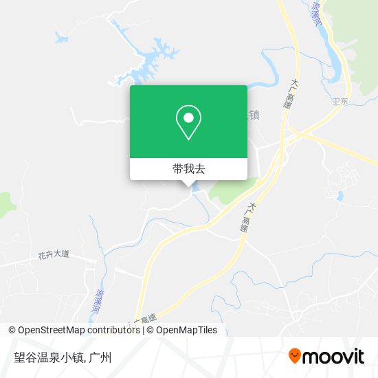 望谷温泉小镇地图