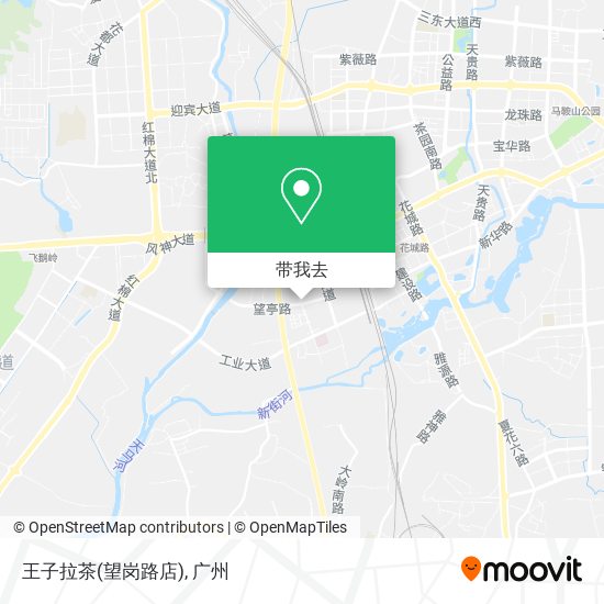 王子拉茶(望岗路店)地图