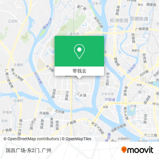 国昌广场-东2门地图