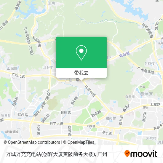 万城万充充电站(创辉大厦黄陂商务大楼)地图