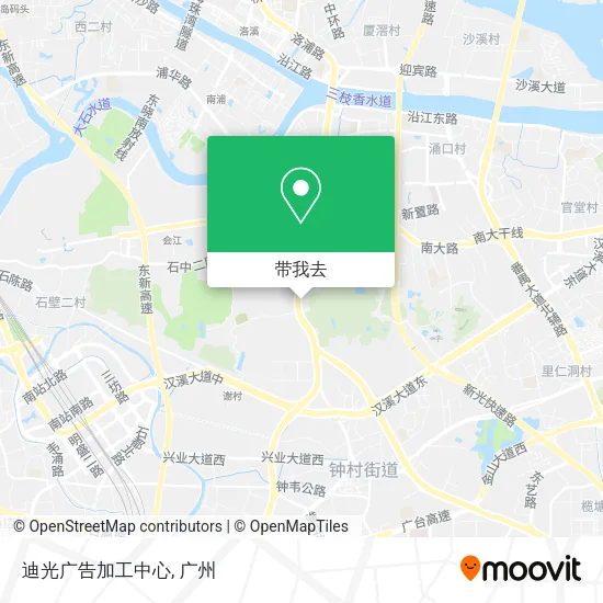 迪光广告加工中心地图