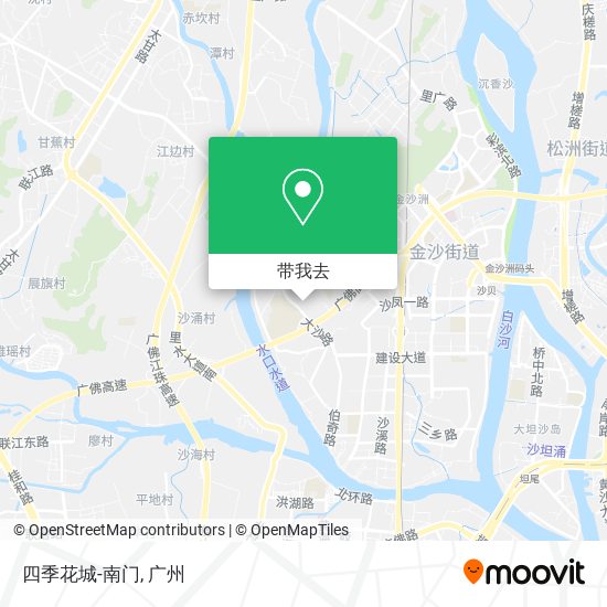 四季花城-南门地图