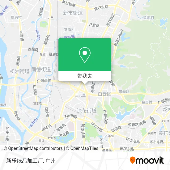 新乐纸品加工厂地图