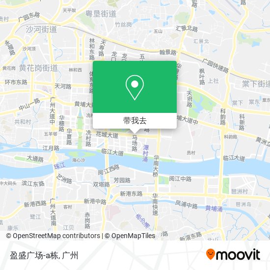 盈盛广场-a栋地图