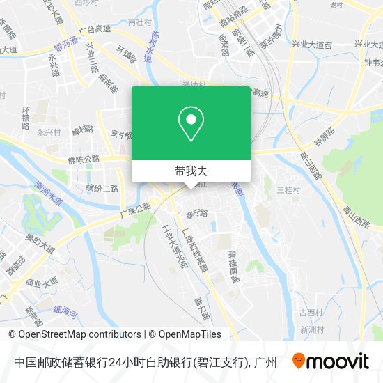 中国邮政储蓄银行24小时自助银行(碧江支行)地图