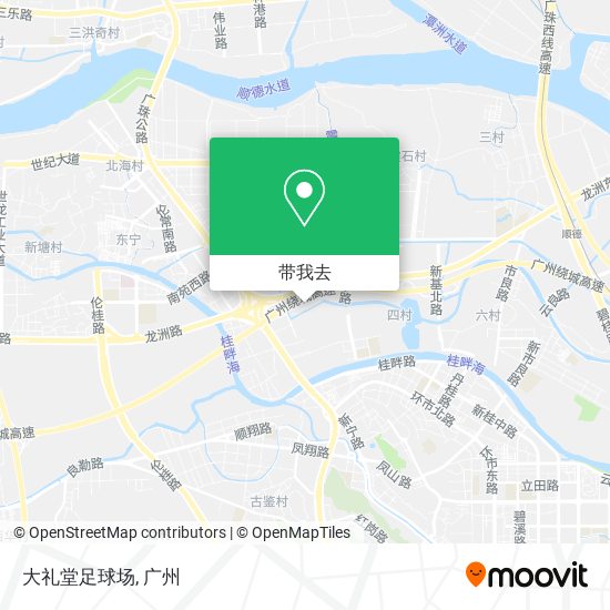 大礼堂足球场地图