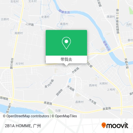 2B1A  HOMME地图
