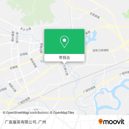 广嘉服装有限公司地图